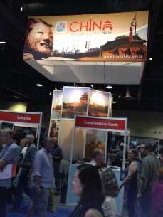 Booth for the China National Tourism Office