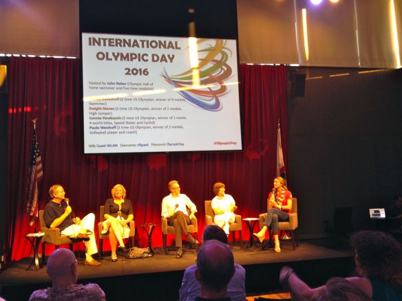 Olympic Day panel