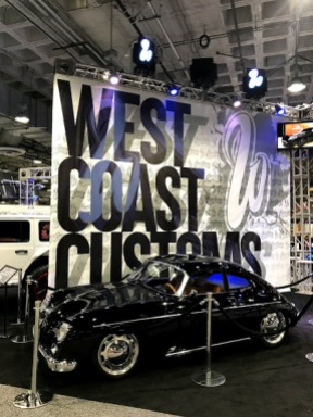 LA Auto show 1965 Porsched 356 West Coast Customs